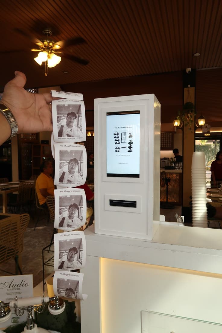Receipt Photo Booth